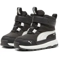 Puma Evolve Puretex AC Inf Talvikengät, Black/Ash Grey/White, 22