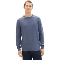 Tom Tailor Basic Crewneck Knit - Navy - L
