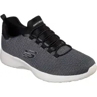 SKECHERS Slip on -tennarit 'Dynamight' harmaa / musta