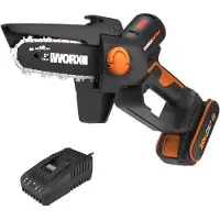 WORX Moottorisaha oksien karsimiseen WG325E; 20 V; 12 cm; 1x2,0 Ah akku