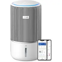 Philips PureProtect Water 3400 Series Älykäs yhdistetty ilmanpuhdistin ja -kostutin AC3420/10