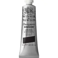 Taidepiste WN Designers gouache 337 Lamp black - 37ml