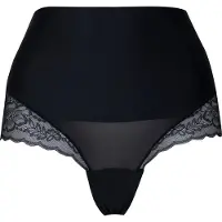 Magic bodyfashion Muotoilevat alushousut 'Tummy Shaper Lace' musta