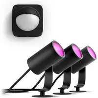 Philips Tuotepaketti: Lily-kohdevalaisimet + Ulkotunnistin