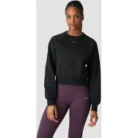 ICANIWILL Everyday Cropped Crewneck Black