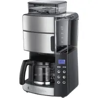 Russell Hobbs Grind & Brew kahvinkeitin kahvimyllyllä