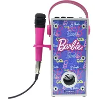 Lexibook - Barbie Luminous Bluetooth speaker with microphone (BTP185BBZ)