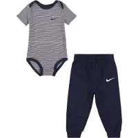 Nike Kids Striped Lyhythihainen Setti