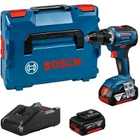 Bosch Akkukäyttöinen ruuvinväännin GSR 18V-55; 18 V; 2x5,0 Ah akku