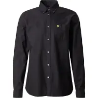 Lyle & Scott Plain Oxford Shirt - Black - M
