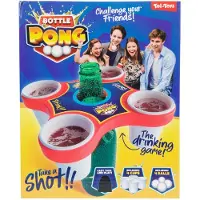 Toi-Toys - Board game Pong Hero with 4 Balls and 4 Cups
