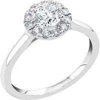 Midem Rome halo-timanttisormus 1,00ct MIWGL24104-165
