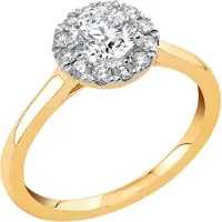 Midem Rome halo-timanttisormus 1,00ct MIGL24072-160