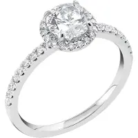 Midem Paris halo-timanttisormus 1,25ct MIWGL24108-180