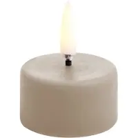 Uyuni Lighting - Lämpökynttilä LED w/Battery 4 x 2,1 cm Sandstone