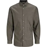 Jack & Jones Businesspaita 'JPRBLAParker' harmaa / antrasiitti