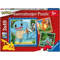 Ravensburger Pokemon 3x49p palapeli