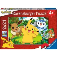 Ravensburger Puzzle: Pokemon Pikachu and Pals (2x24pcs) (05668)