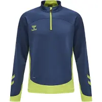 Hummel Lead Harjoituspaita - Navy/Vihreä, koko Small
