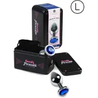 Secret Play Pleasure Plug L anaalitappi blue 9,5 cm