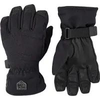 Hestra Gore-Tex Atlas Jr - 5 Finger Black - Black - 12-13Y