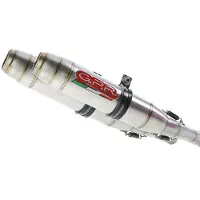Gpr Exhaust Systems Deeptone Inox Dual Slip On Ducati Scrambler 800 15-16 Cat Hyväksytty äänenvaimennin