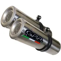 Gpr Exclusive M3 Inox Dual Monster 1100 09-10 Homologoitu Slip On äänenvaimennin
