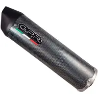 Gpr Exhaust Systems Furore Evo4 Poppy Aprilia Rx 125 21-22 Ref:e5.a.75.cat.fp4 Carbon Homologoitu Ovaalinmuotoinen äänenvaimennin