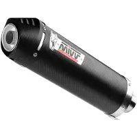 MIVV Oval Benelli Trk 502 X 2018-24 E.004.lec Homologoitu Slip On äänenvaimennin