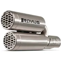 Remus Double Mesh For Vespa Gts 300 Hpe From 2021 Euro 5 Ec Ei-hyväksytty äänenvaimennin