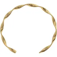 Timi Of Sweden Juniper Wavy Twisted Bangle Bracelet Stainless Ste