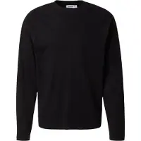 Weekday Loose Boxy Long-Sleeved T-Shirt - Black - L