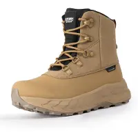 Icepeak Bootsit 'Aitoo Ms' beige / vaaleabeige / musta