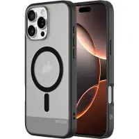 Incase INPH190404-BLK, Suojus, Apple, iPhone 16 Pro Max, 17,5 cm (6.9"), Musta, Läpikuultava
