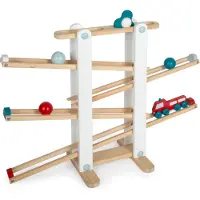 Small Foot Design Small Foot - Ball Track with Balls, Car, Spinner - (I-SF12549)