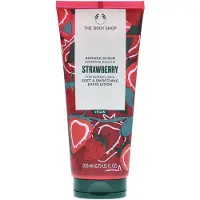 The Body Shop Išlyginamasis dušo šveitiklis Strawberry (dušo šveitiklis) 200 ml