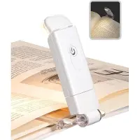 Hobby Hall Kirjapidike lukuvalo, USB-latau,s sängyn vieressä, 2 valoa, Säädettävä kirkkaus, Lämmin valkoinen