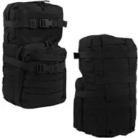 101 Inc LQ 14166 Backpack MOLLE (Color: Black)