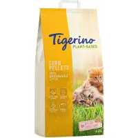 Tigerino 2x 14l Plant-Based maissi kissanhiekka talkintuoksuinen