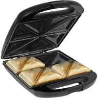 Tristar SA-3069 XL -voileipägrilli, 1500 W, musta/ruostumaton teräs