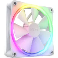 NZXT F120 RGB 120 mm PWM white case fan 1 piece without RGB controller 4-pin (RF-R12SF-W1)