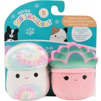 Squishmallows Koiran pehmolelu, vinkuva, tuplapakkaus, 9 cm