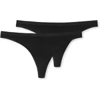 Schiesser Thong - Black - XL
