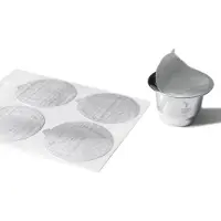 GEFU Stickers 80 Stk. Conscio - Silver - ONE SIZE