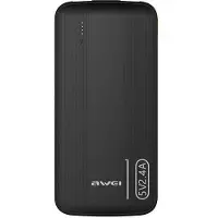 Awei Powerbank Powerbank P20K 10000mAh 2xUSB 2.4A black