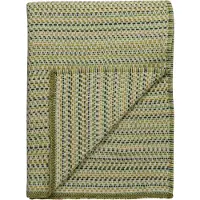 Røros Tweed Juli Huopa Villa 150x200 Cm - Huovat & Peitteet Norjalainen Lampaanvilla Vihreä - 6352