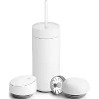 Fellow Termosmuki Carter 3-in-1 Sip System, 474 ml – Matte White