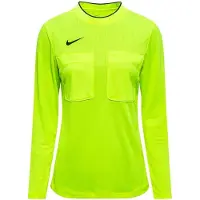 Nike Tuomarin paita II Dri-FIT - Neon/Musta Pitkähihainen Nainen, koko Large
