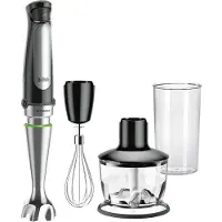Braun MultiQuick 7 MQ7035X 1000 W 600 ml -sauvasekoitinsarja, musta, Satin steel