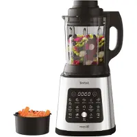 Tefal Perfectmix Cook BL83SD30, Pöydällä pidettävä tehosekoitin, 1,75 L, Syke-toiminto, Jäänmurskaus, 1400 W, Musta, Ruostumaton teräs